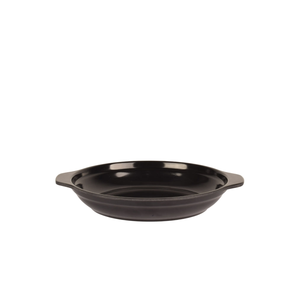 Plates Black Melamine Dinnerware