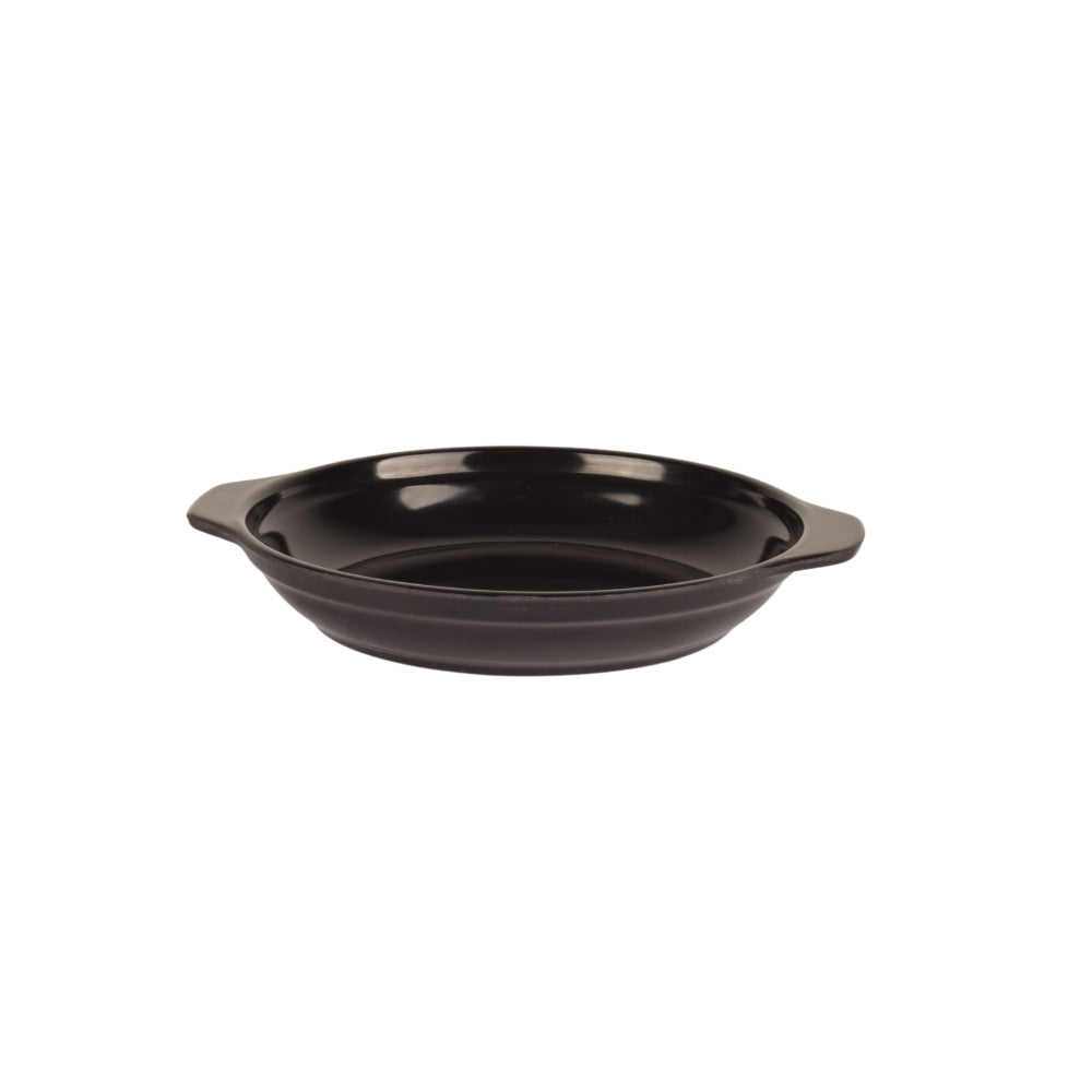 Plates Black Melamine Dinnerware