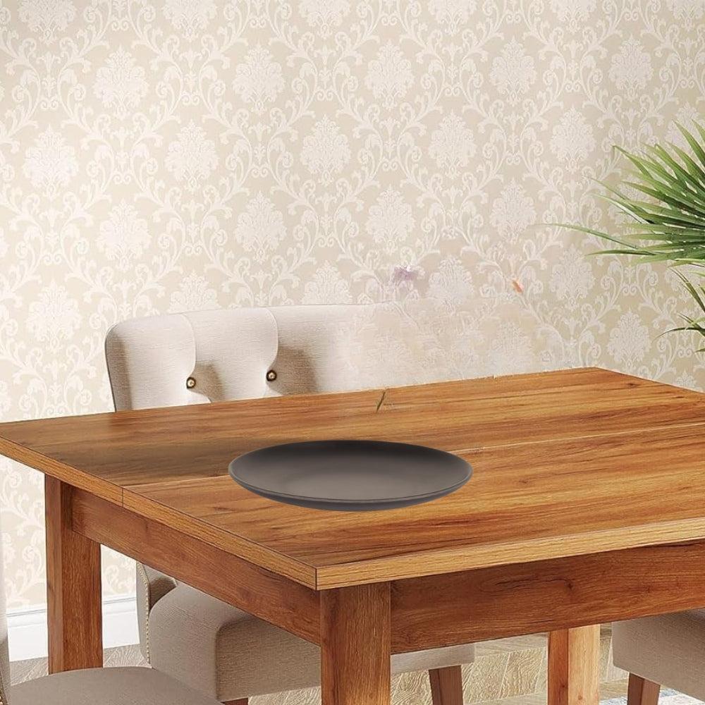 Plates Black Melamine Dinnerware