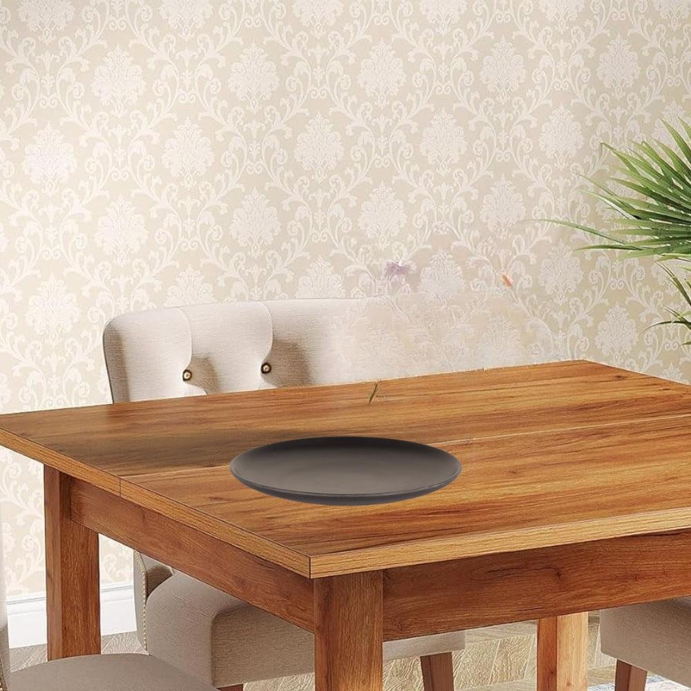 Plates Black Melamine Dinnerware