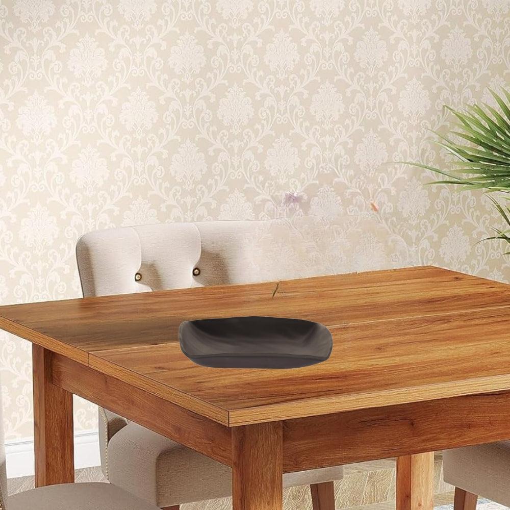 Plates Black Melamine Dinnerware