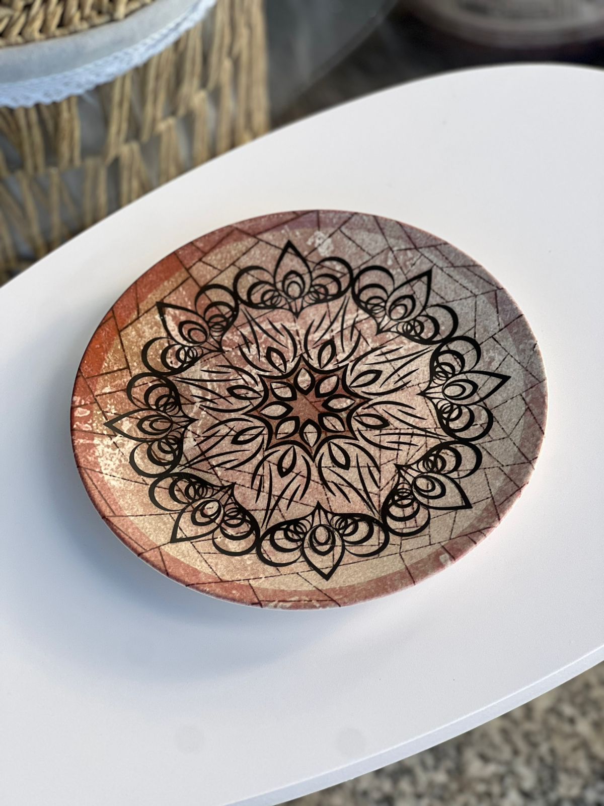 Plates Ceramic Decorated Dinnerware