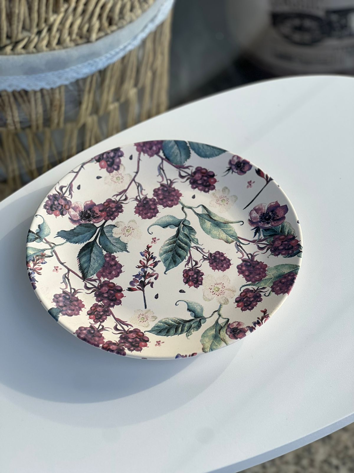 Plates Ceramic Decorated Dinnerware