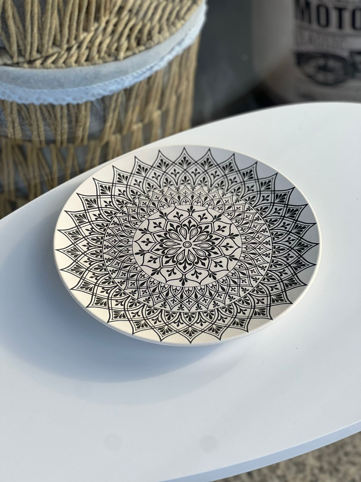 Plates Ceramic Decorated Dinnerware