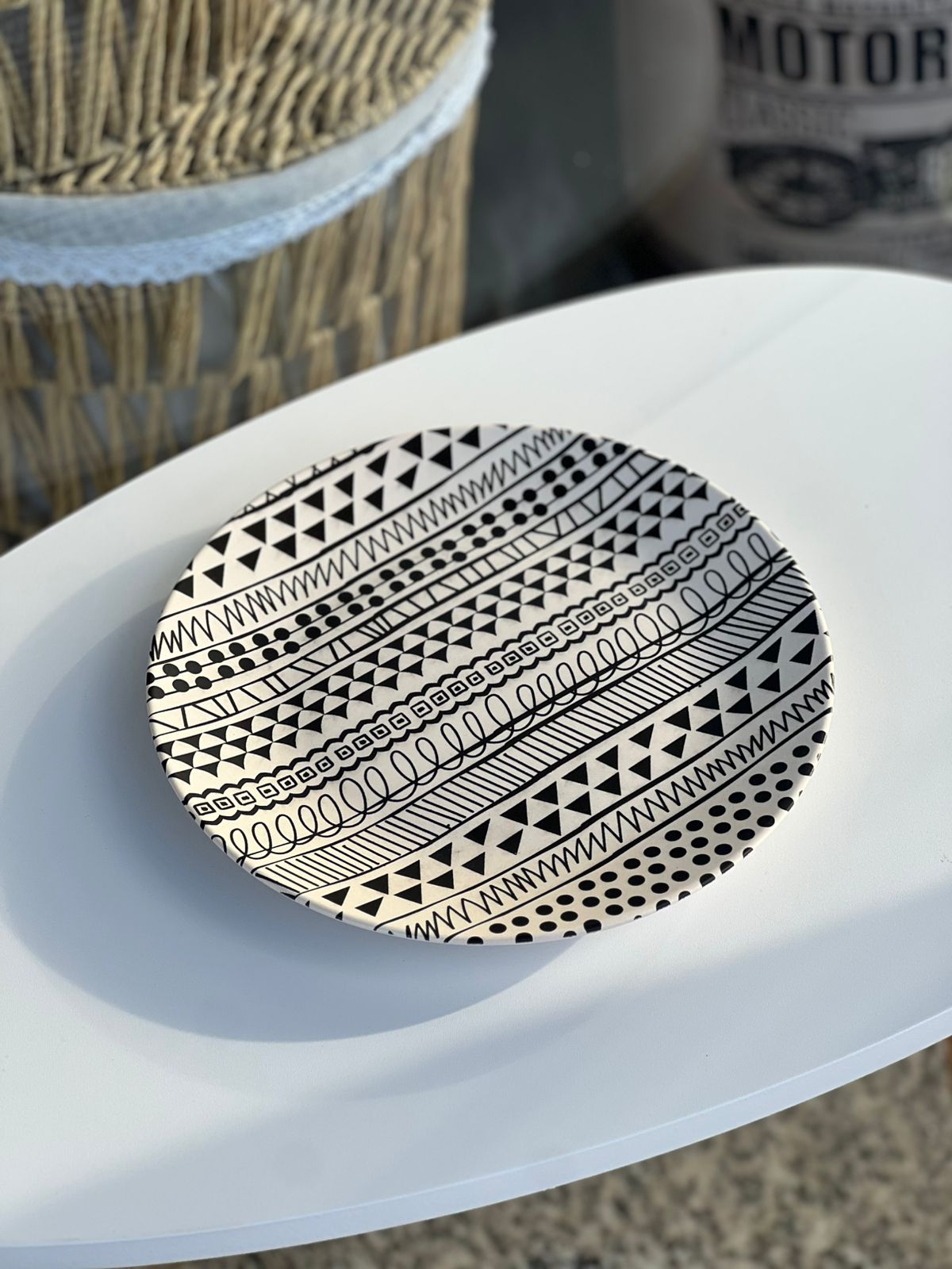 Plates Ceramic Decorated Dinnerware