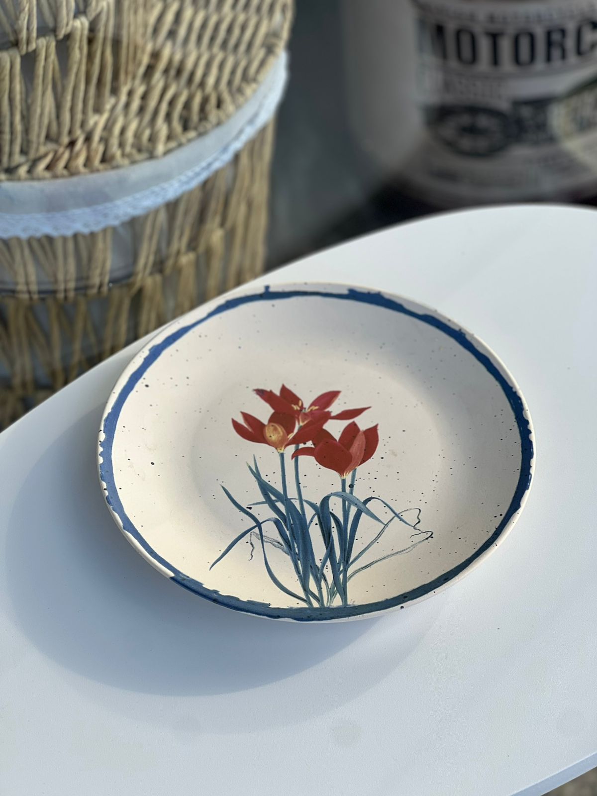Plates Ceramic Decorated Dinnerware