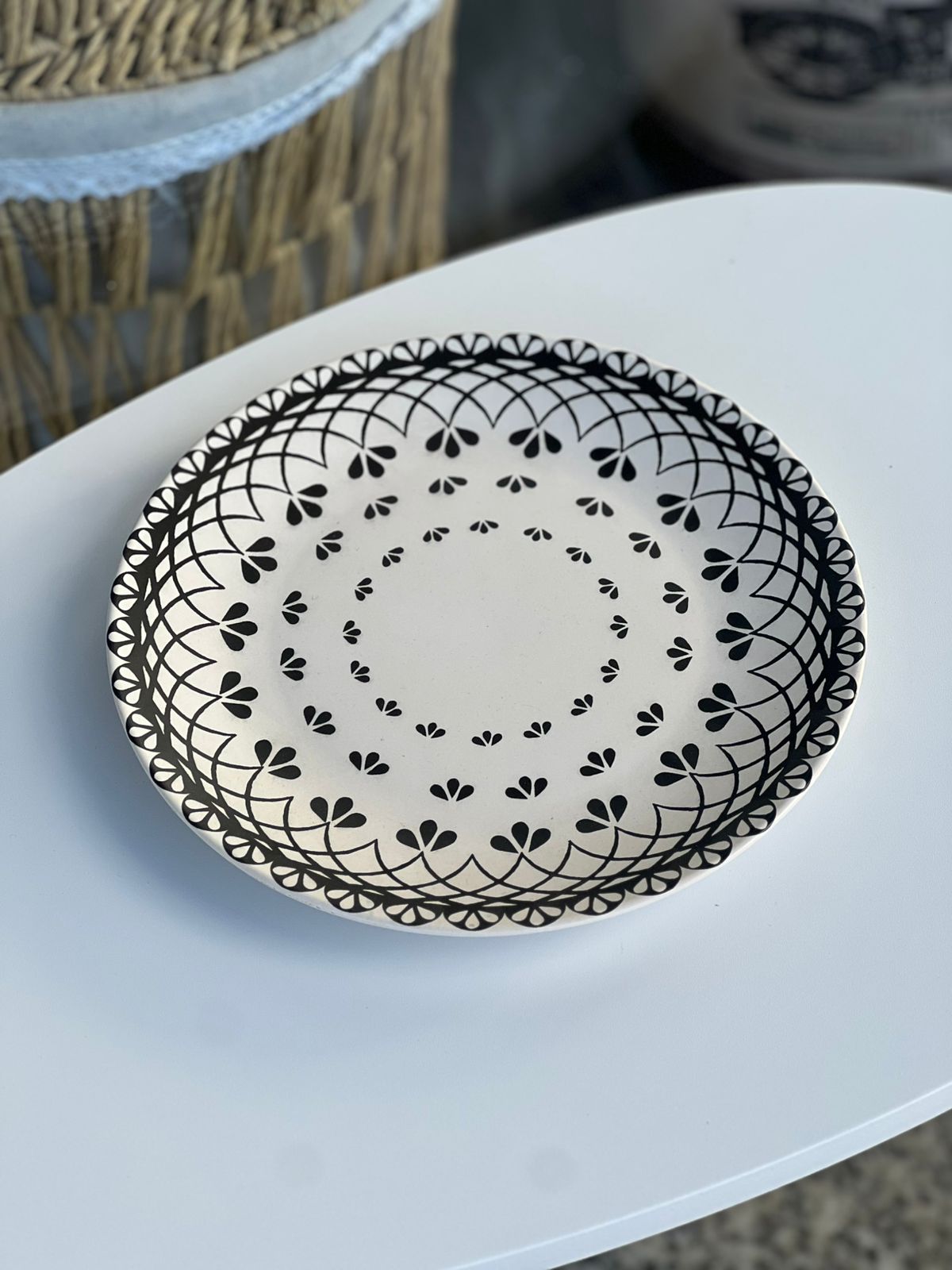 Plates Ceramic Decorated Dinnerware