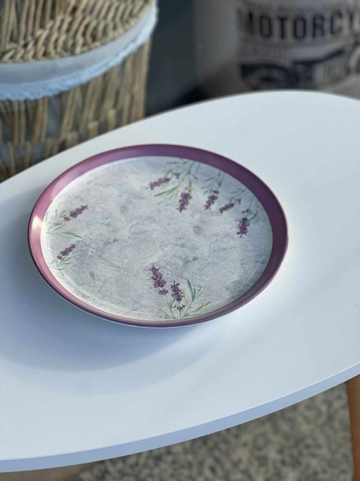 Plates Ceramic Decorated Dinnerware