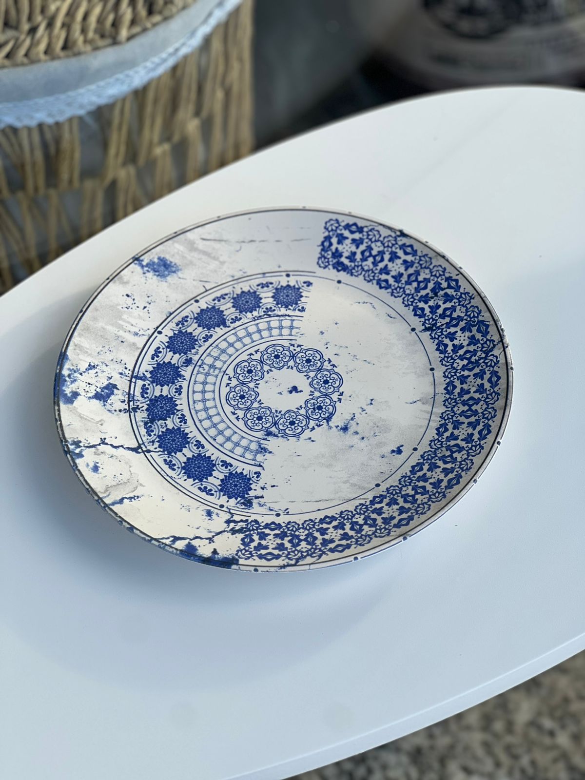 Plates Ceramic Decorated Dinnerware