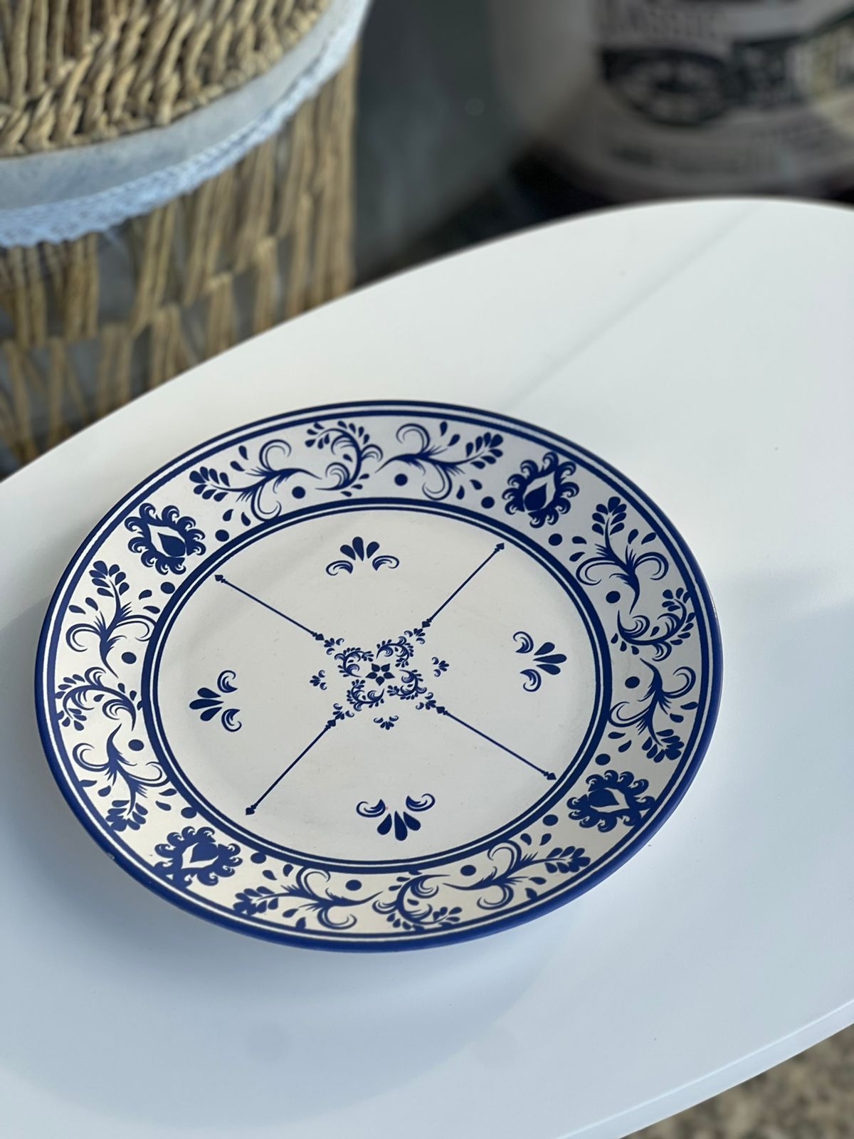 Plates Ceramic Decorated Dinnerware