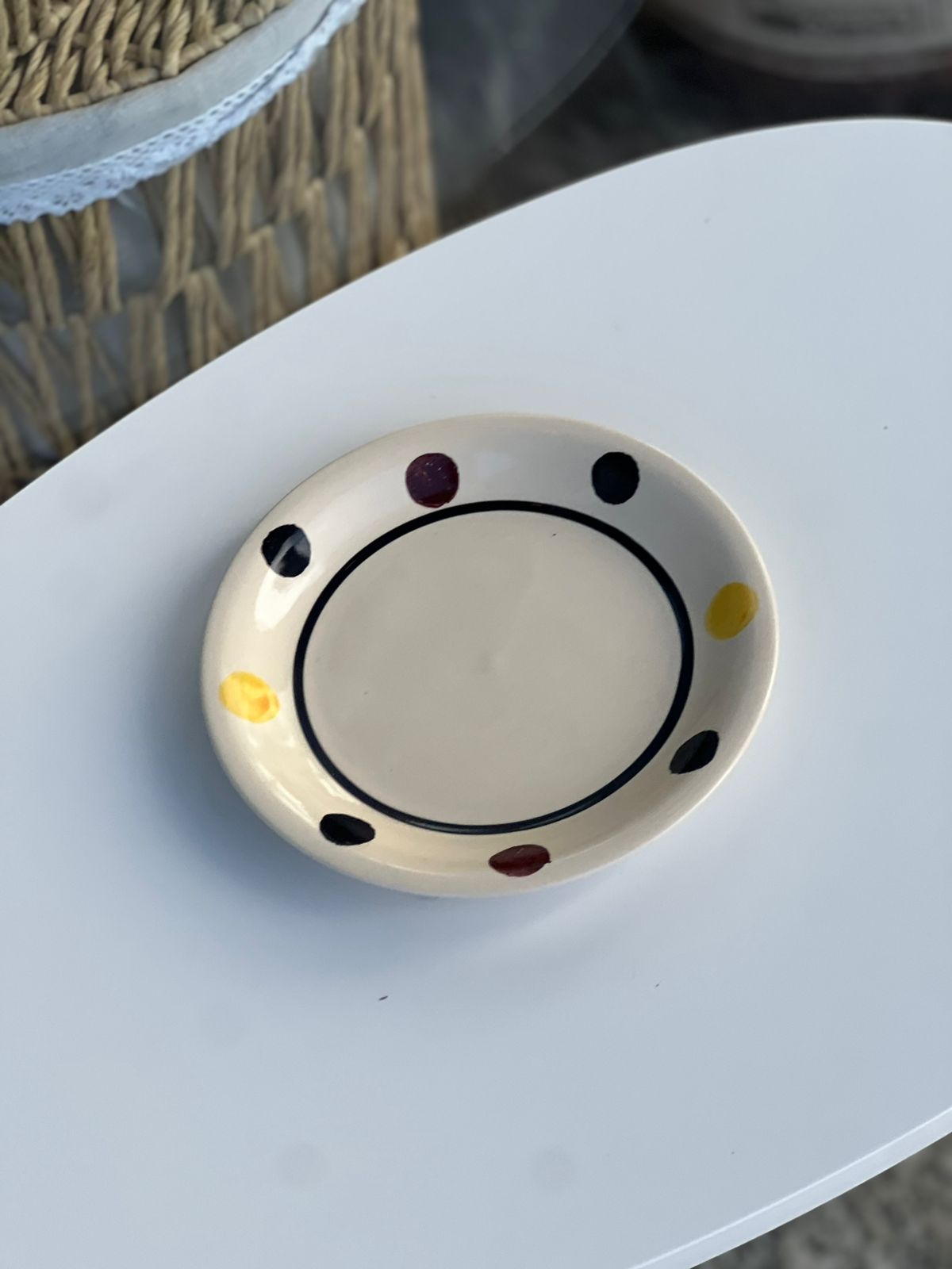 Plates White Glass Dinnerware