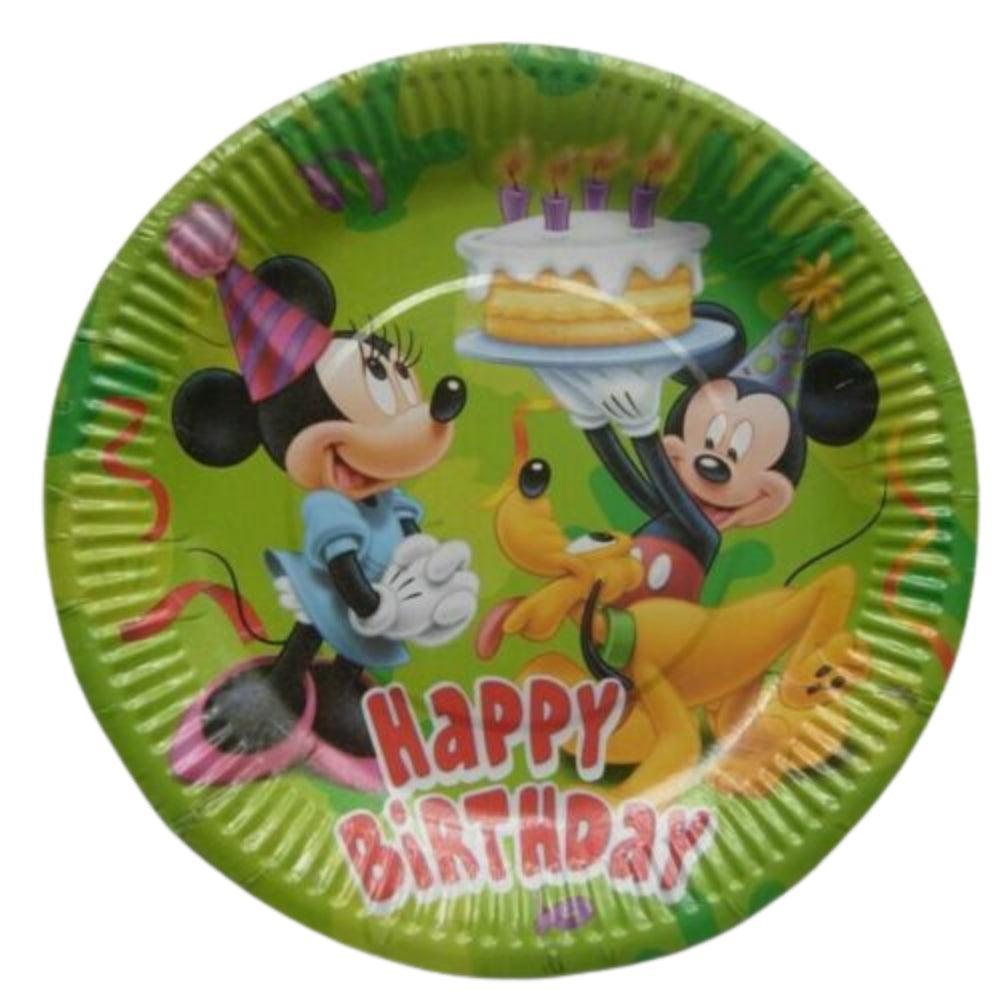 Plates for Birthday Parties(Pack of 10)