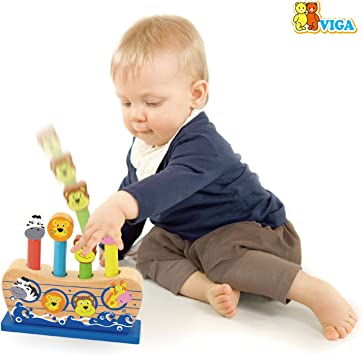 Play with Viga Learn from Fun Pop Up Toy