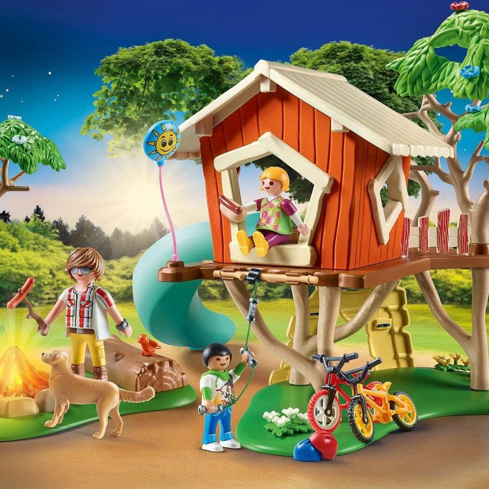 Playmobil Adventure Treehouse With Slide