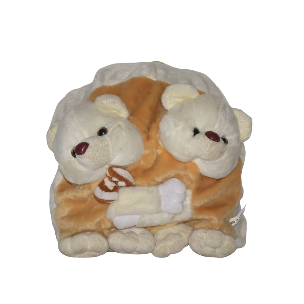 Plush Dog Dual-Face Kids Backpack