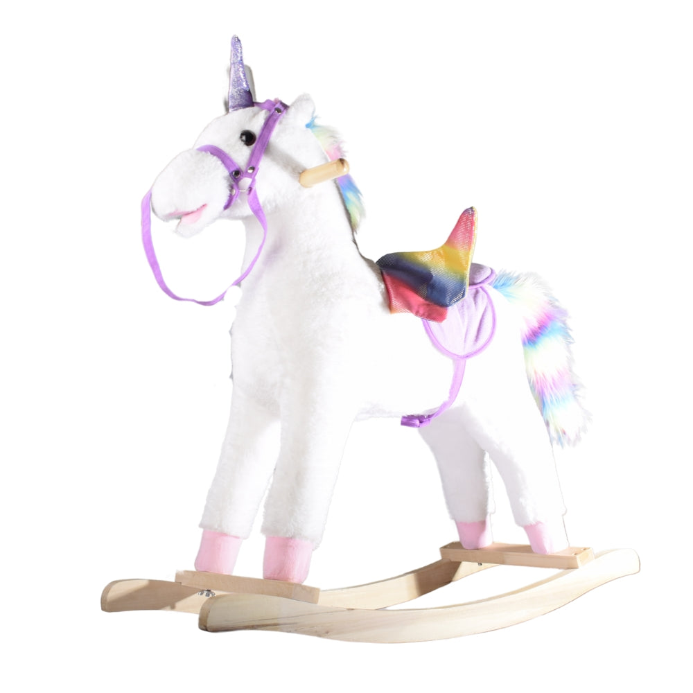 Plush Rocking Unicorn Toy