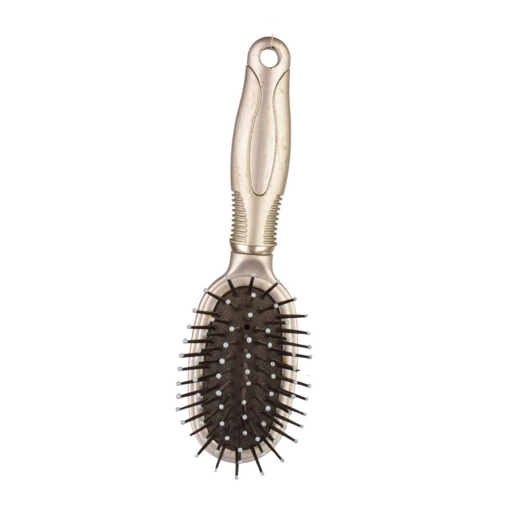 Portable Mini Anti-Static Cushion Hair Brush With Clip Head Massage Combs