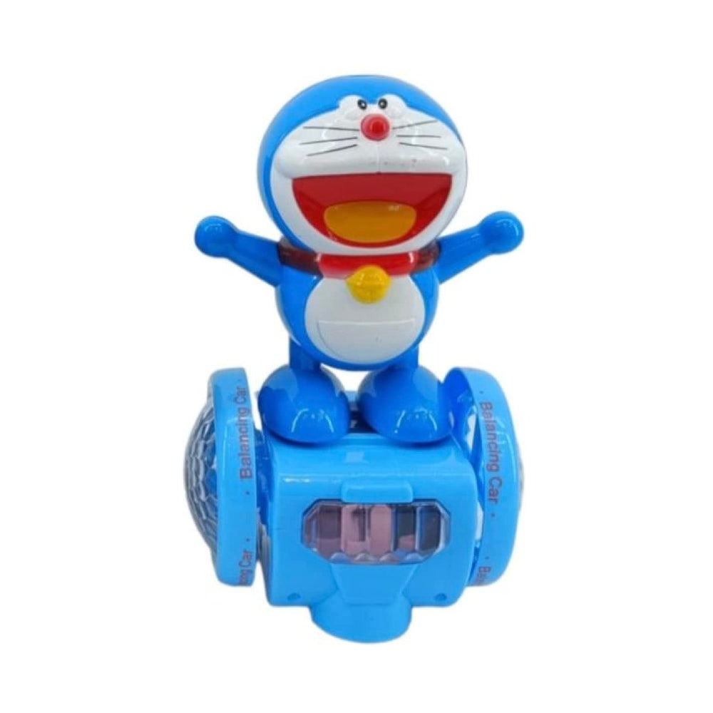 Prancing Unicorn Musical Dancing Doraemon Toys For Kids Age 3-4-5-6 Years 360 Degree Rotation 5D Light & Sound Bump Flashing Action Play Activity Center Early Kid (Multicolor)