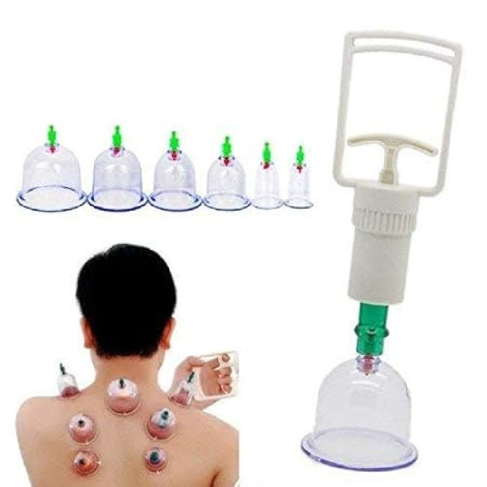 Pratikser Islamic Hijama Cupping Set - 18 Pieces - Glass, Plastic - All Ages