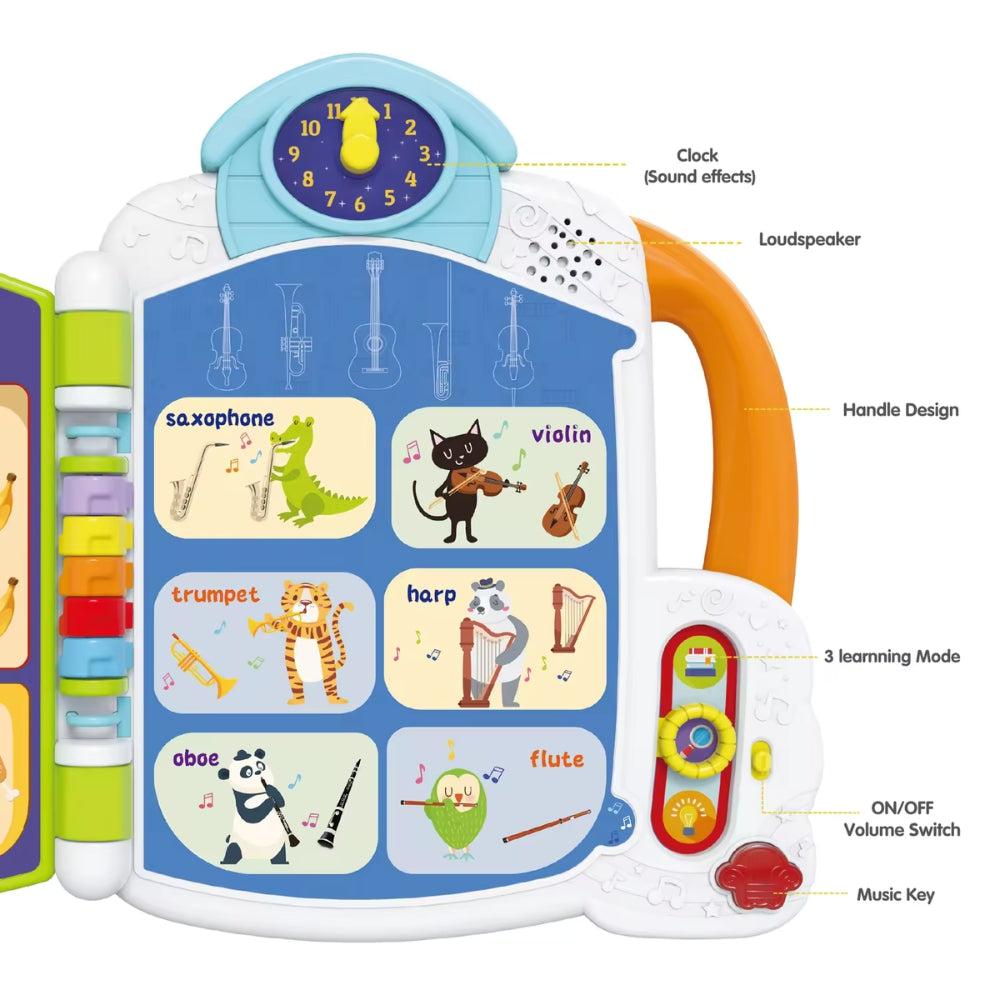 Preschool Interactive Touch Designed Learning Word Book