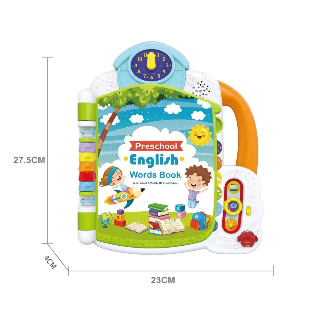 Preschool Interactive Touch Designed Learning Word Book