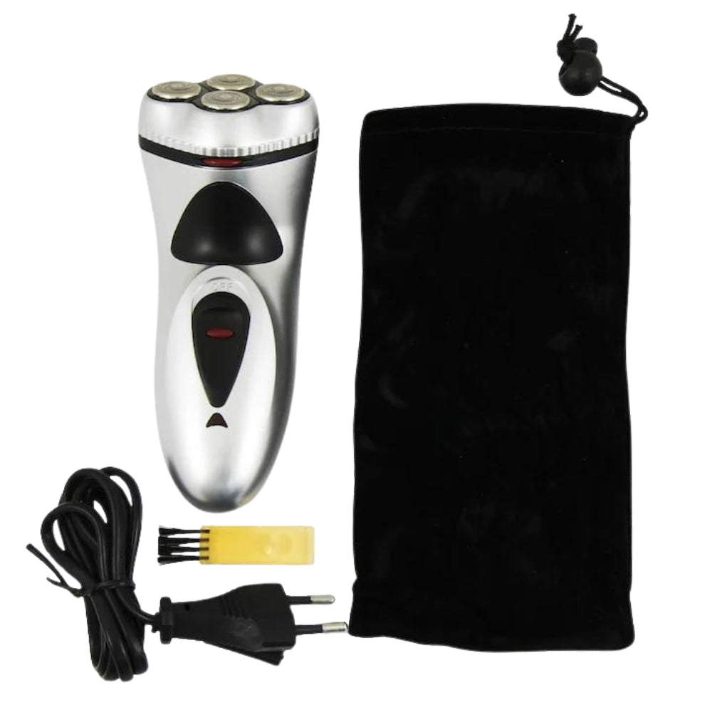 Principal Supreme-4 razor, 4 heads, pop-up trimmer, gray