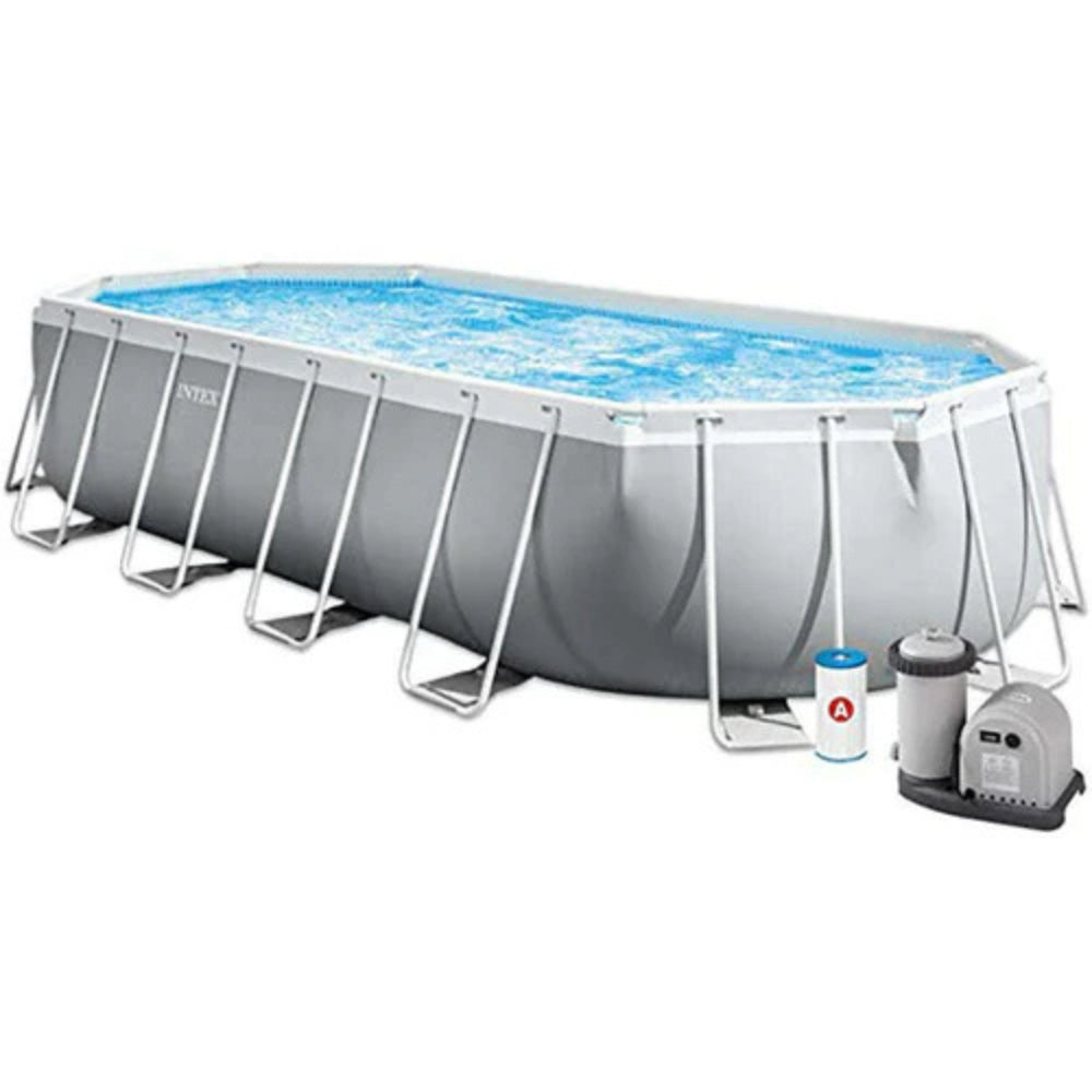 Prism Frame Oval Pool Set