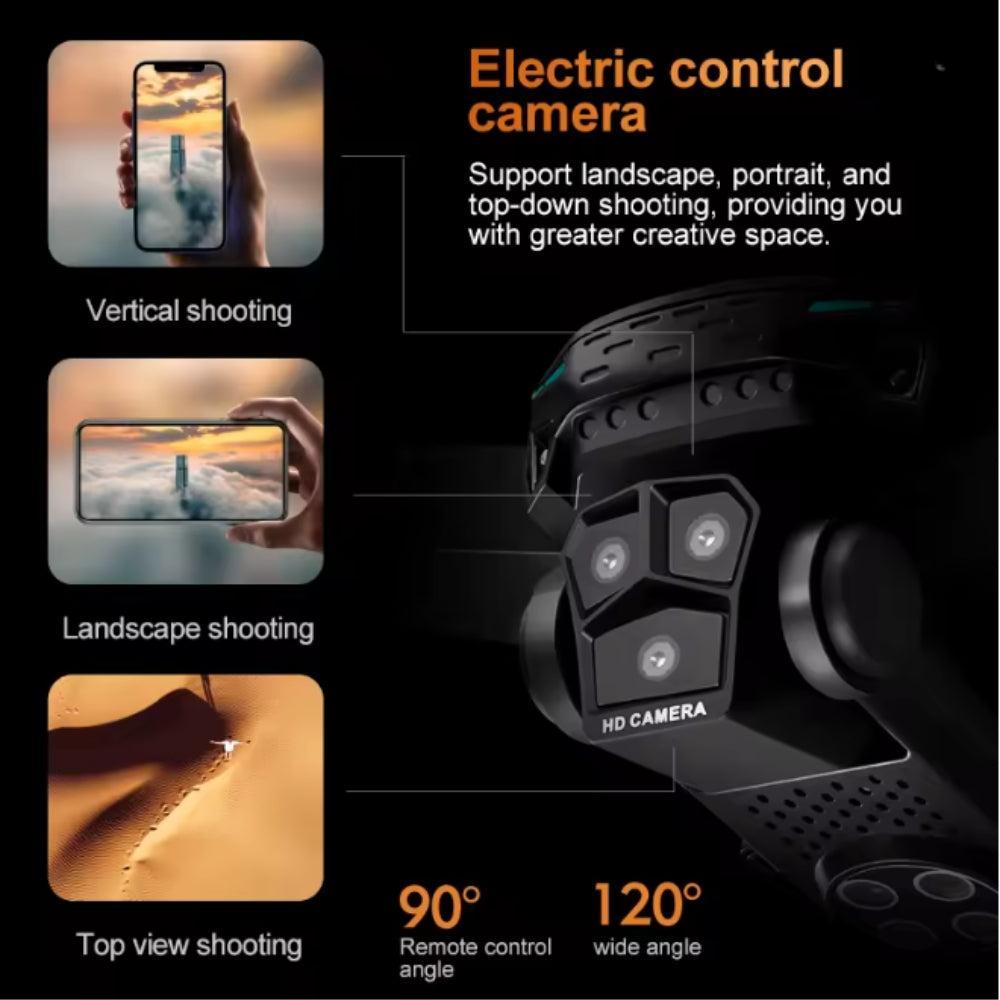 Professional Brushless RC Drone, Large Screen, 4K HD, Aerial Camera, WiFi, FPV, Obstacle Avoidance, Quadcopter, RC Helicopter, Gift Toy