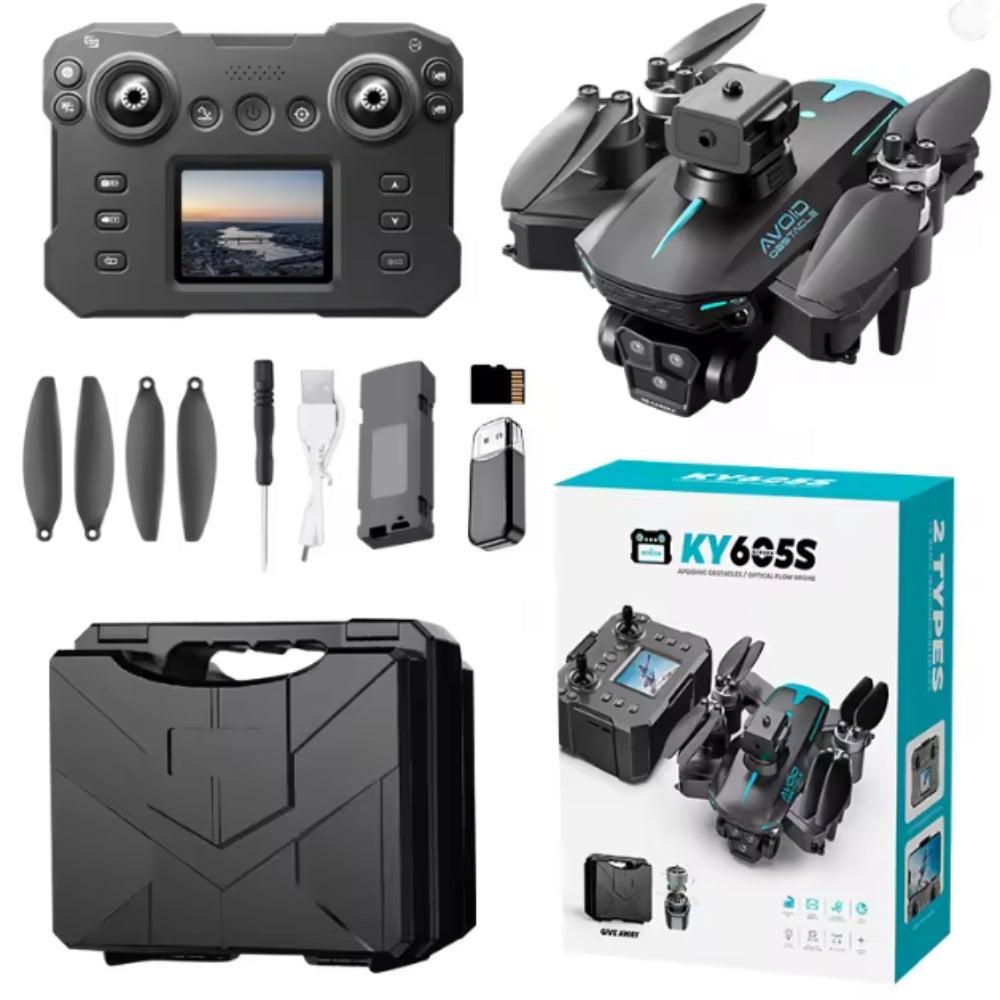 Professional Brushless RC Drone, Large Screen, 4K HD, Aerial Camera, WiFi, FPV, Obstacle Avoidance, Quadcopter, RC Helicopter, Gift Toy