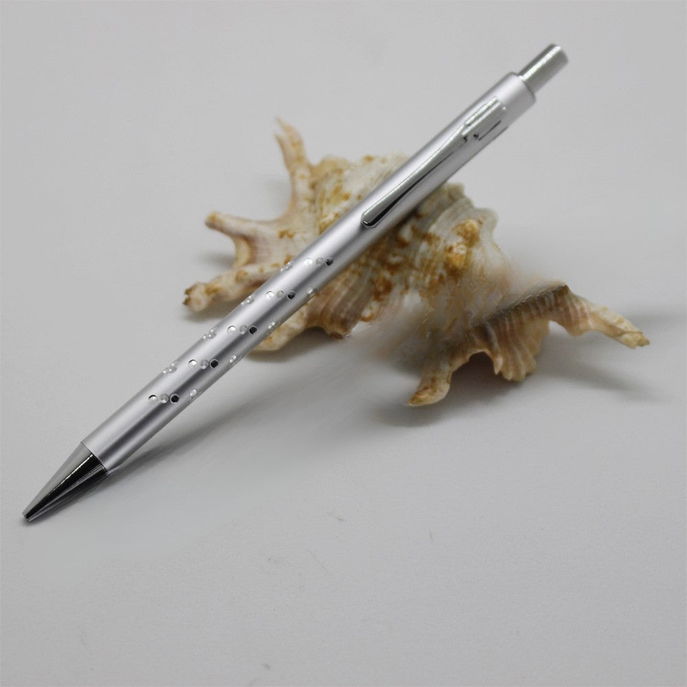 Professional Customized 0.5 mm Aluminum Full Metal Mechanical Pencils Reusable Graph Pencil