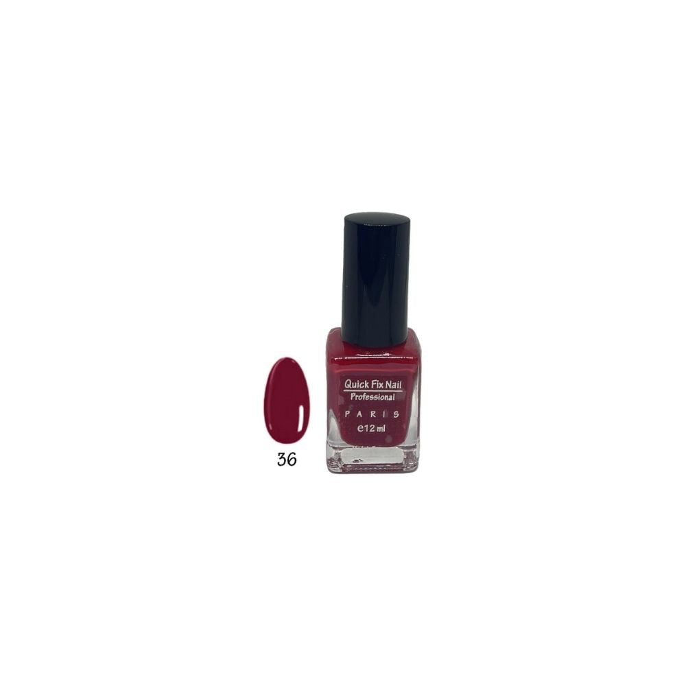 Quick Fix Nail-36-Santa-Red