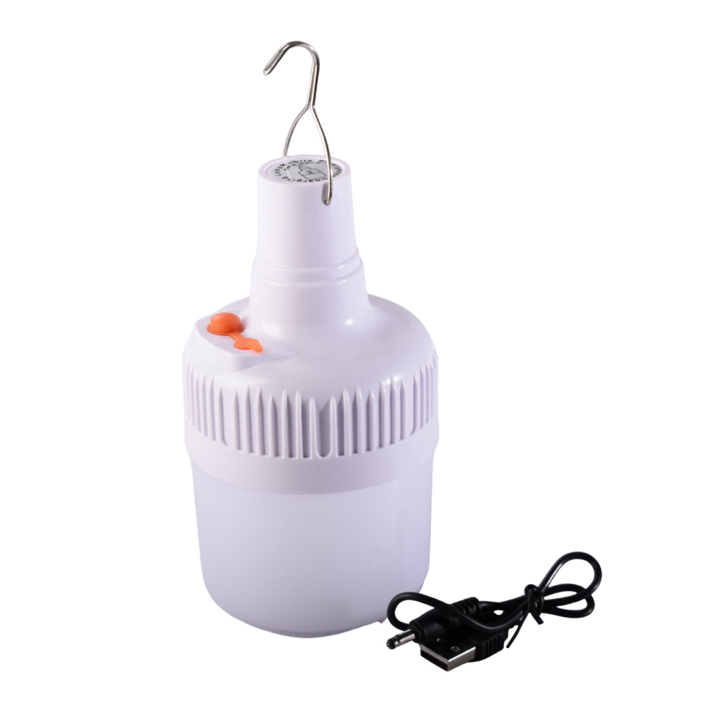 Rechargeable Lantern, PC Material, 14LED, IPX4 Waterproof, USB Charging, White Light, HighLow Modes