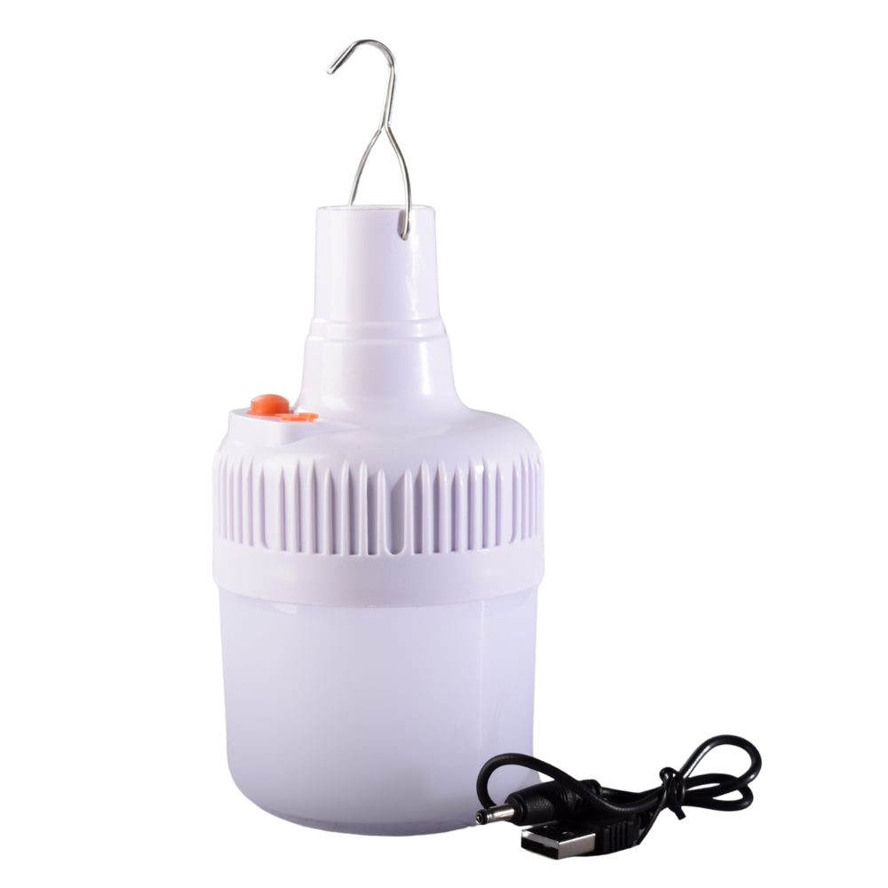 Rechargeable Lantern, PC Material, 14LED, IPX4 Waterproof, USB Charging, White Light, HighLow Modes
