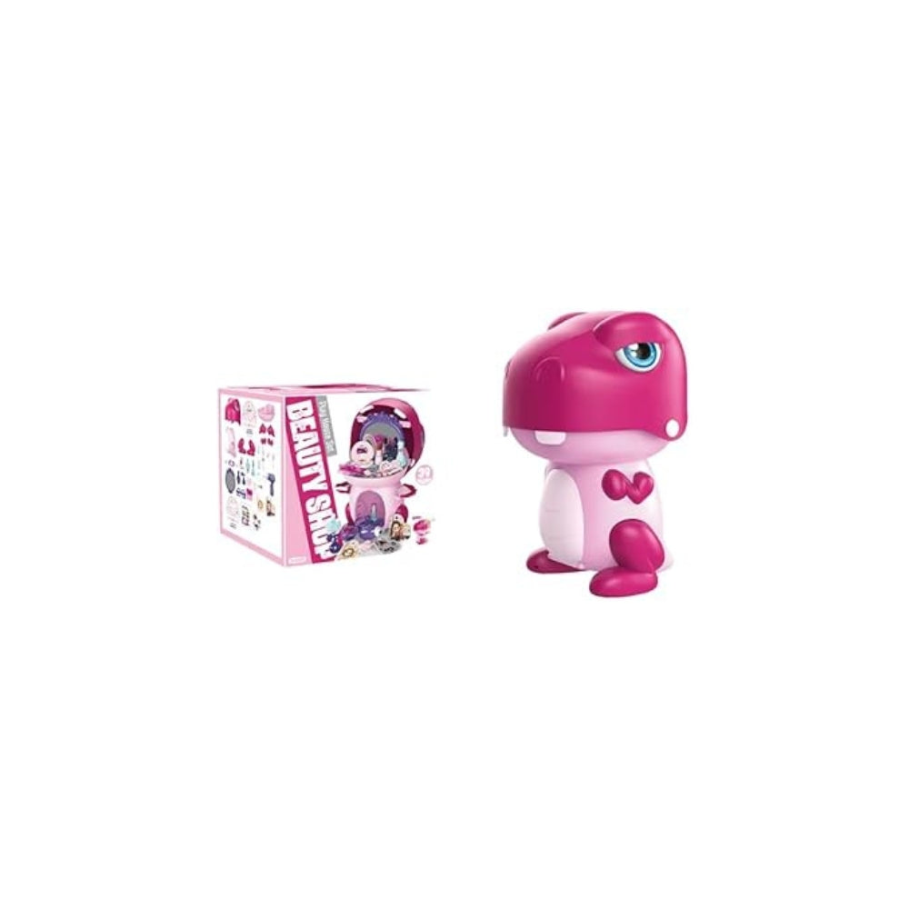 RedCrab Dinosaur Ice Toy Playset, Ice Cream Salon Dinosaur Toy for Kids with 52 Pieces, Role Play Toys Gift Kids, 3 Years, Boys, Girls