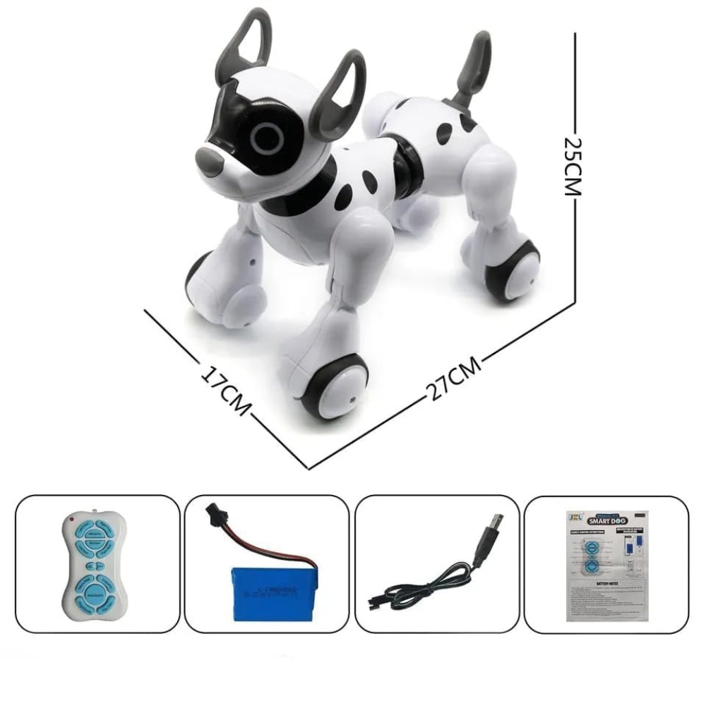 Remote Control Robot Dog Toy, Robots for Kids, Rc Dog Robot Toys for Kids 3,4,5,6,7,8,9,10 Year olds and up, Smart & Dancing Robot Toy, Imitates Animals Mini Pet Dog Robot