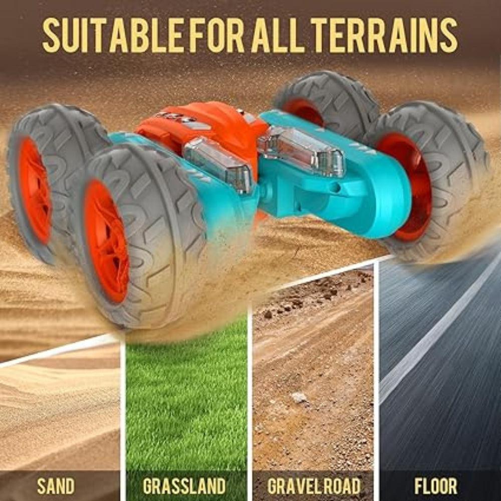 Remote Control Stunt Car Double-Sided 360°