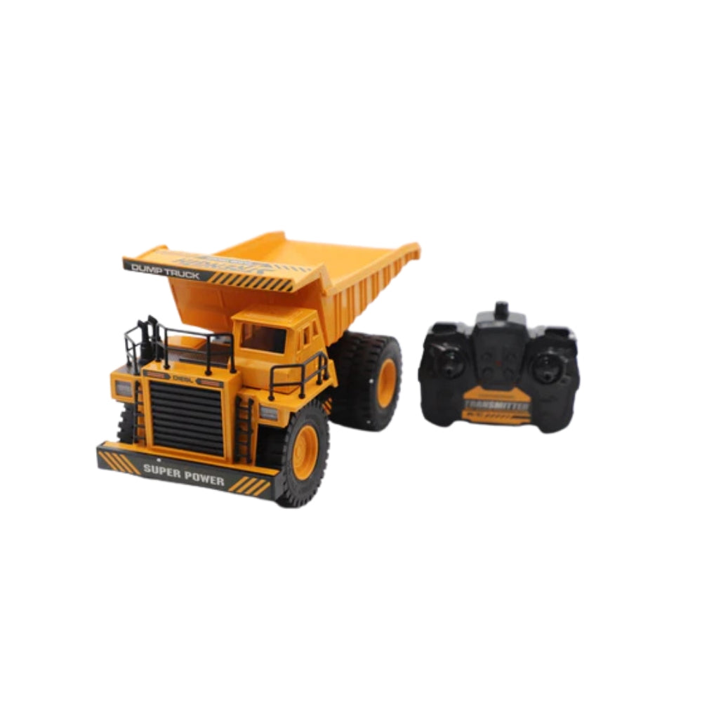 Remote Control Yellow Dump Truck