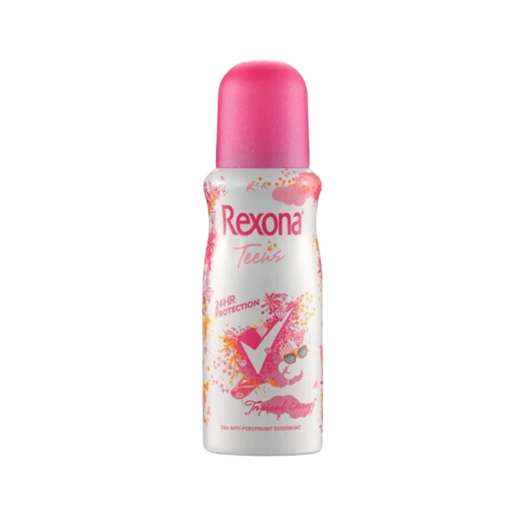 Rexona Teens Women Deodorant Spray - Teens - Tropical Energy - Anti Persperant