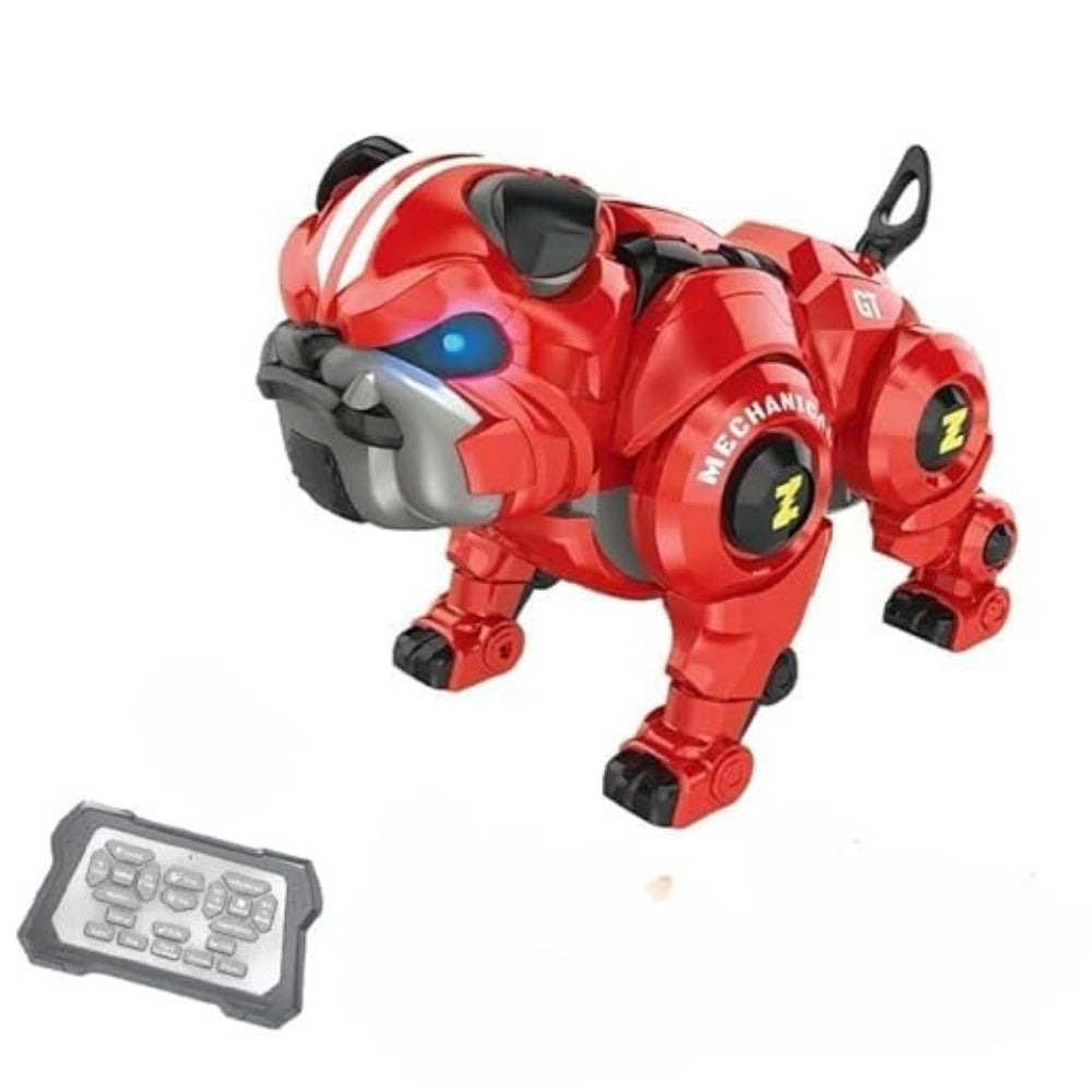 Robot Dog for Kids, Remote Control Robot Rechargeable Programing Stunt Robo Dog with Sing, Dance, Touch Function, Robotic Dog Toy for Boys s, Red