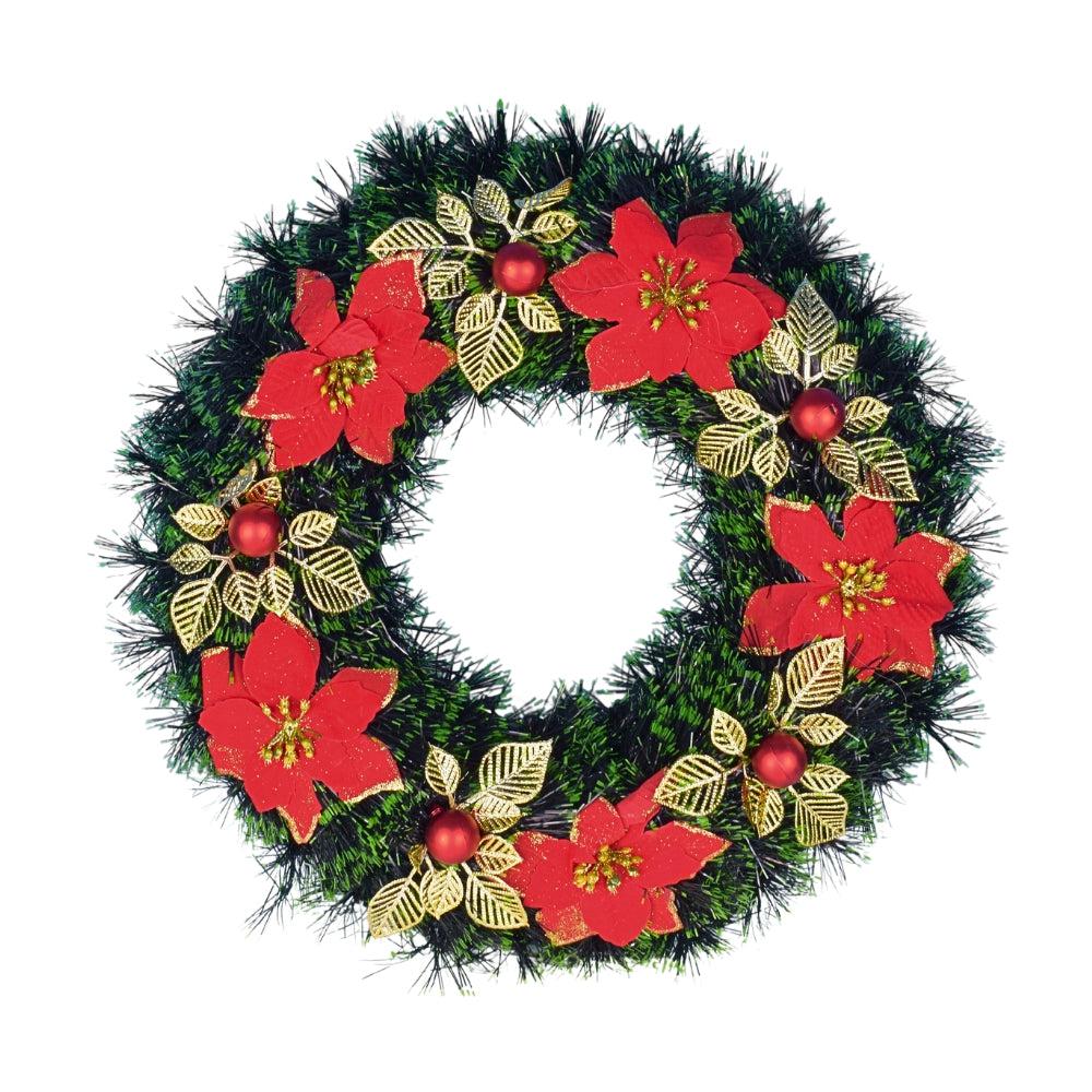 Rounded Christmas Decor Wreath