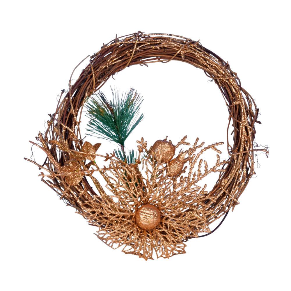 Rounded Christmas Decor Wreath