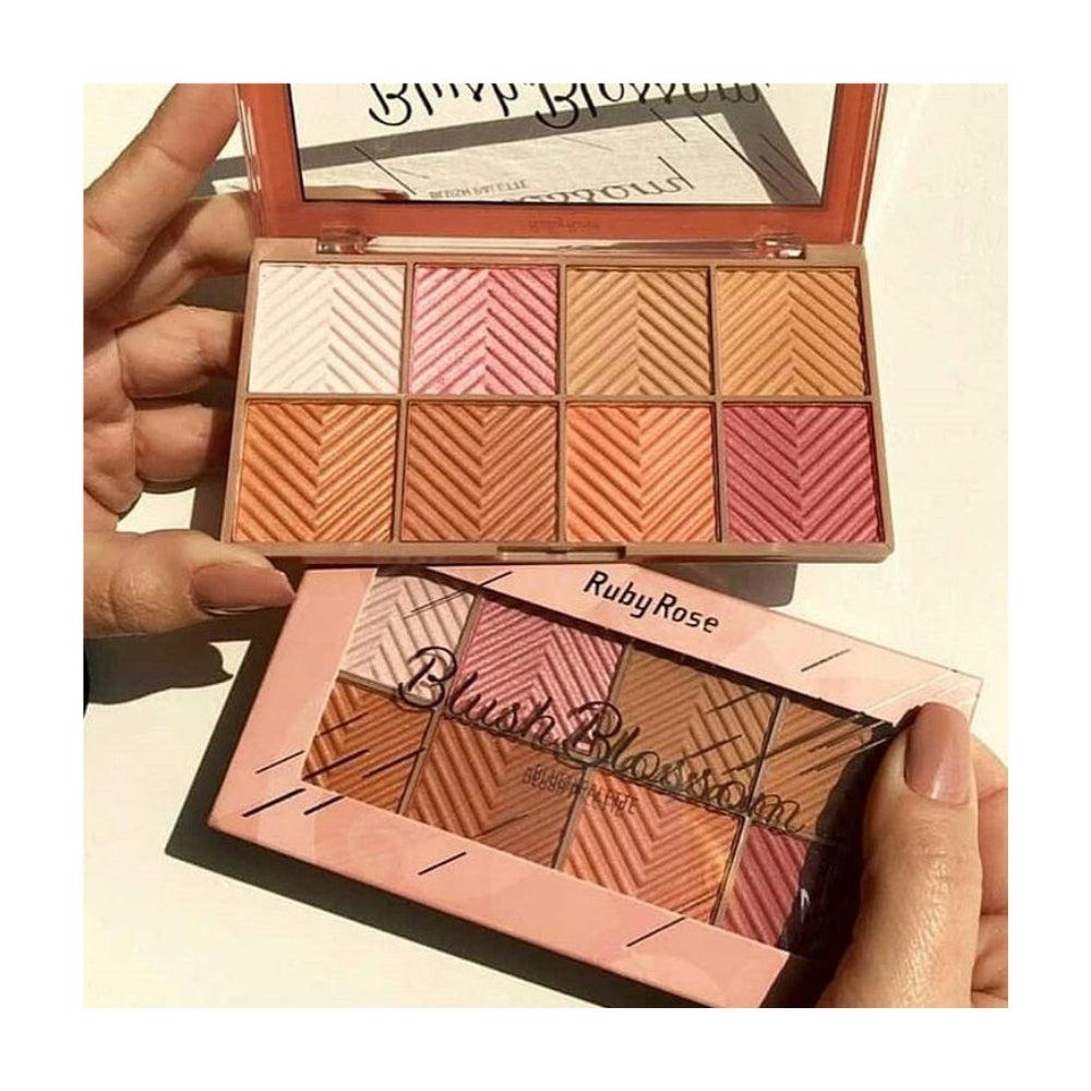 Ruby Rose Blush Blossom Blush Palette