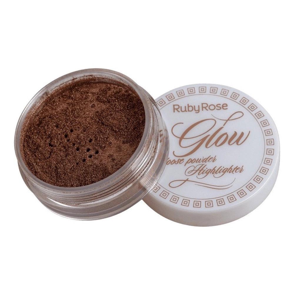 Ruby Rose Bronze To Glow Gold Highlighting Powder