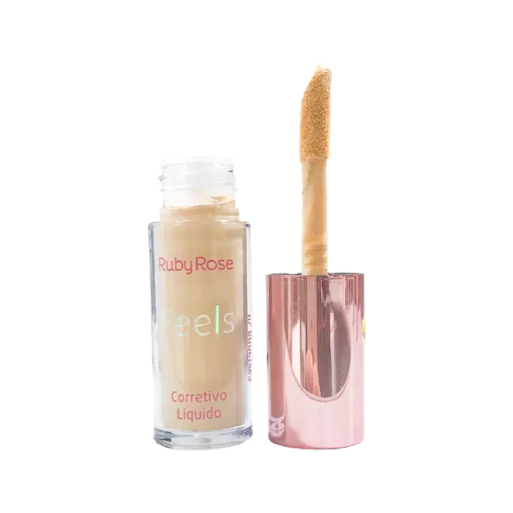 Ruby Rose Feels Corretivo Liquido Amendoa 30