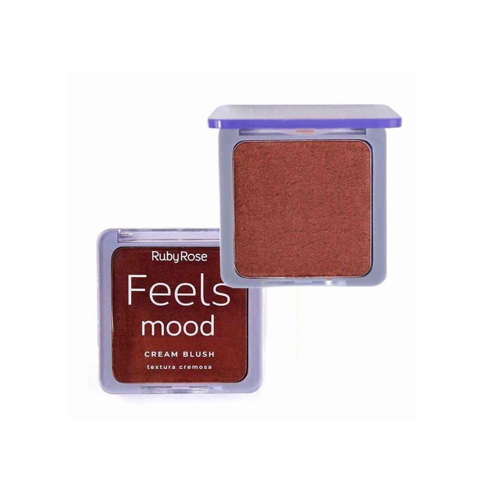 Ruby Rose Feels Mood cream Blush Texture B140 Wild Fire
