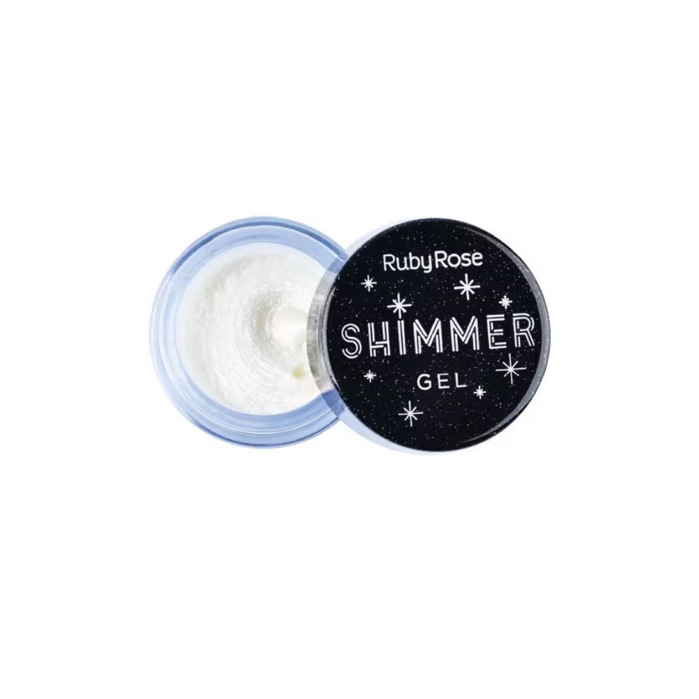 Ruby Rose Shimmer Gel Shine 01 White