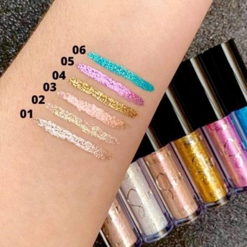 Ruby Rose Shine Delineador Glitter 04