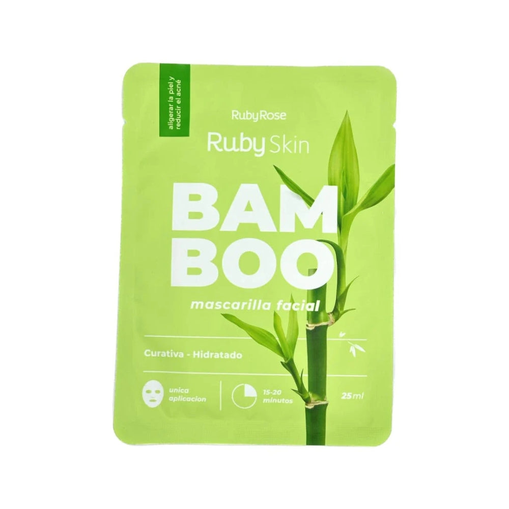 Ruby Rose Skin Bamboo Face Mask HB-800 25ml