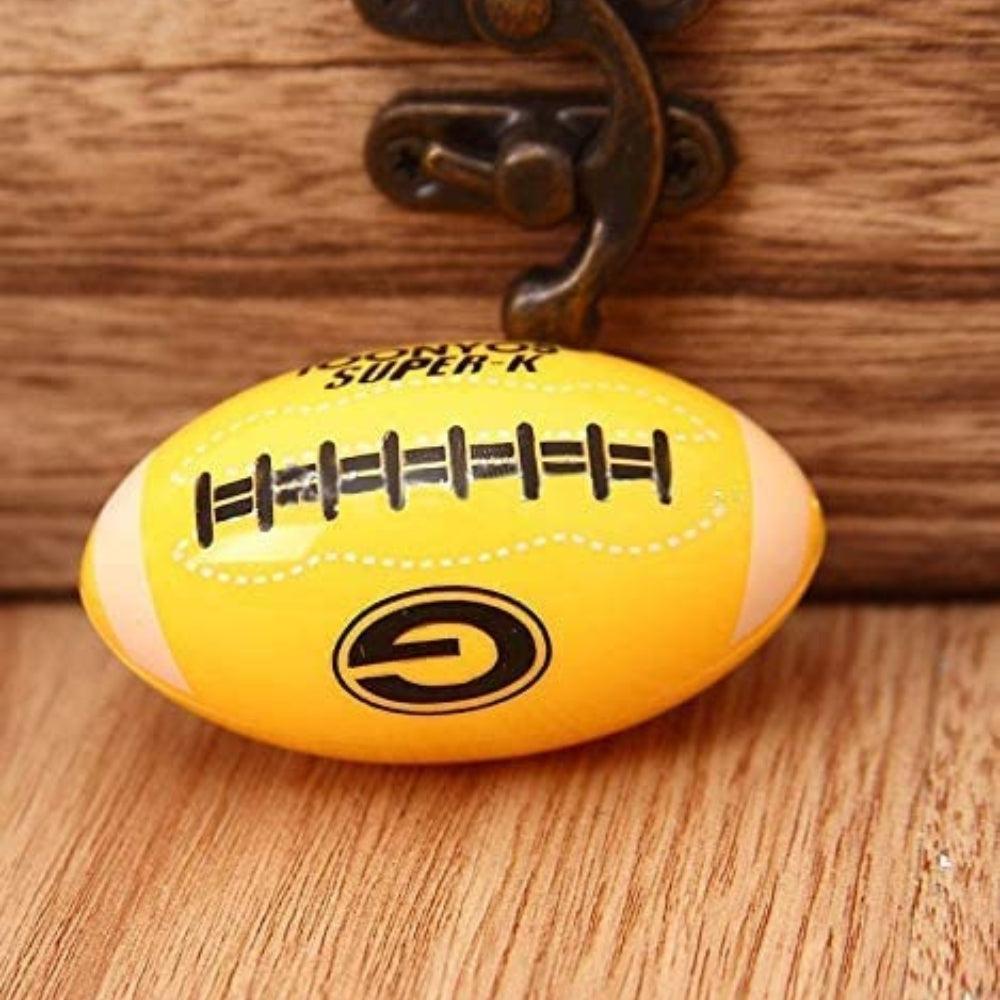 Rugby Football Shape Plastic Pencil Sharpener, Stationery for Kids School Boys Girls, Birthday Return Gifts