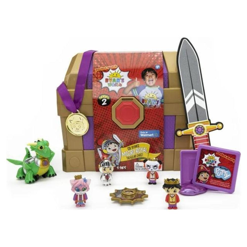 Ryans World Ryan`s World- Micro Royal Treasure Chest Surprise - Walmart Exclusive